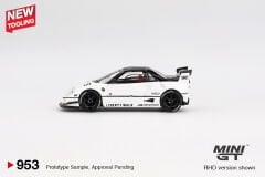 Mini GT 953 1/64 Mazda AZ-1 Liberty Walk LB40 White 2024 Tokyo Auto Salon