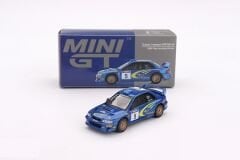 Mini GT 975 1/64 Subaru Impreza WRC98 1998 Rally Monte-Carlo 3rd Place #3