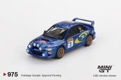 Mini GT 975 1/64 Subaru Impreza WRC98 1998 Rally Monte-Carlo 3rd Place #3
