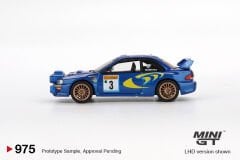 Mini GT 975 1/64 Subaru Impreza WRC98 1998 Rally Monte-Carlo 3rd Place #3