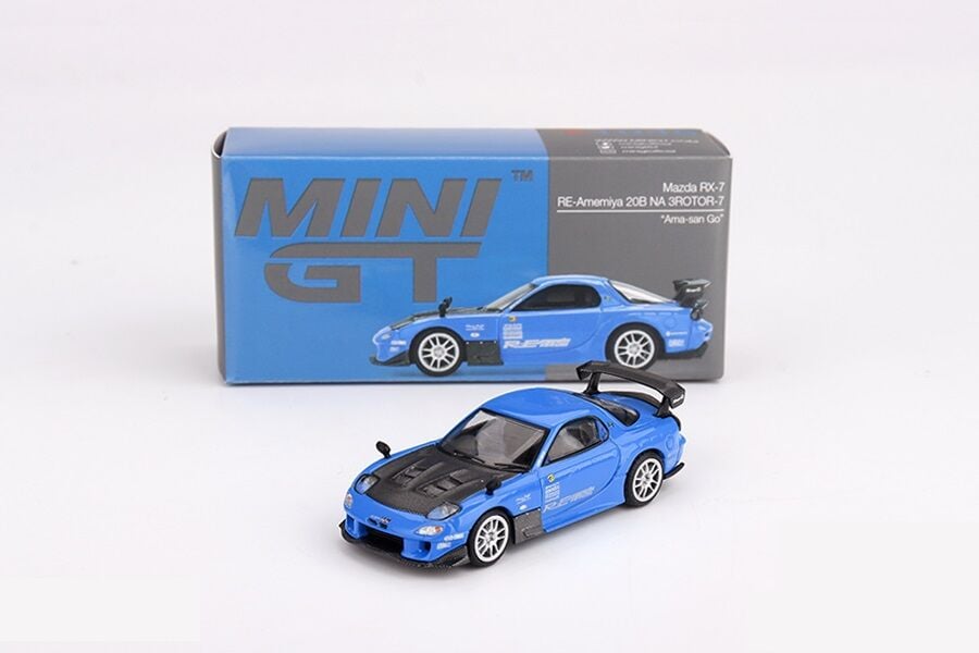 Mini GT 1046 1/64 Mazda RX-7 RE-Amemiya 20B NA 3ROTOR-7 “Ama-san Go”