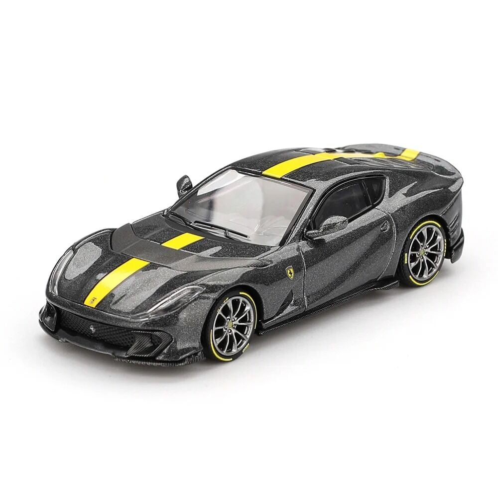 Mini GT x BBR 009 1/64BBR Ferrari 812 Competizione Grigio Competizione