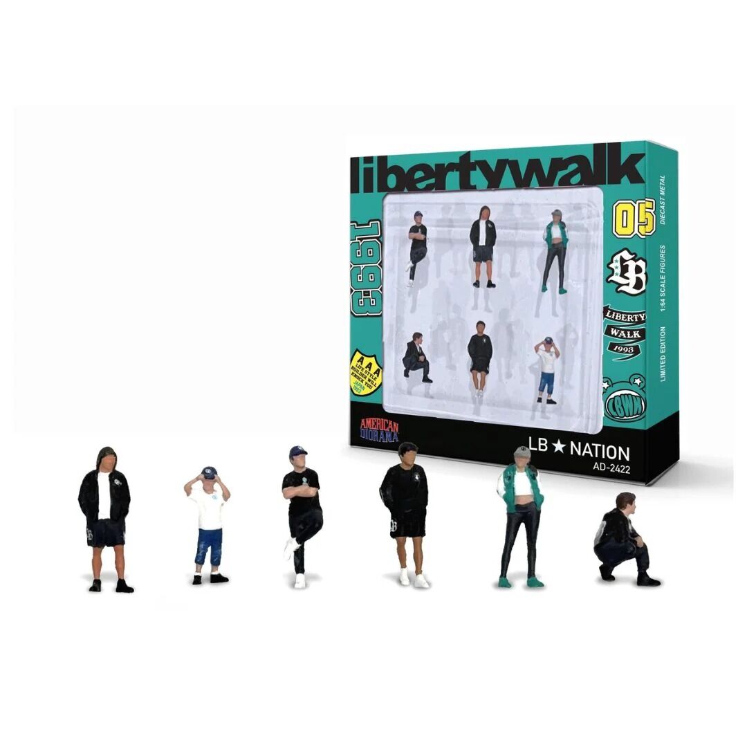 American Diorama LB-Nation AD-2422 1/64 Figür