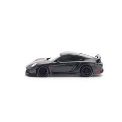 Pop Race 1/64 Porsche 992 Stinger GTR Carbon Edition - Kırmızı Çizgili / PR640192