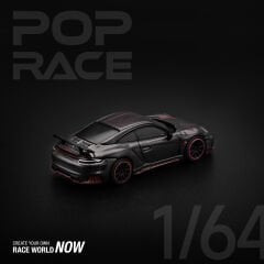 Pop Race 1/64 Porsche 992 Stinger GTR Carbon Edition - Kırmızı Çizgili / PR640192