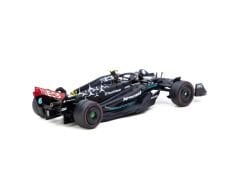 Tarmac Works X iXO Models 1/64 Mercedes-AMG F1 W14 E Performance Hungarian Grand Prix 2023 Pole Position Lewis Hamilton - GLOBAL64