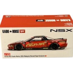 Mini GT x Kaido House //123 Honda NSXV2 Red Pearl 2024 Malaysia Diacast Expo Exclusive KMGH123