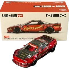 Mini GT x Kaido House //123 Honda NSXV2 Red Pearl 2024 Malaysia Diacast Expo Exclusive KMGH123