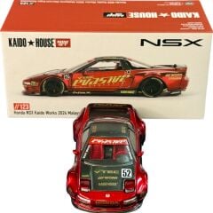 Mini GT x Kaido House //123 Honda NSXV2 Red Pearl 2024 Malaysia Diacast Expo Exclusive KMGH123
