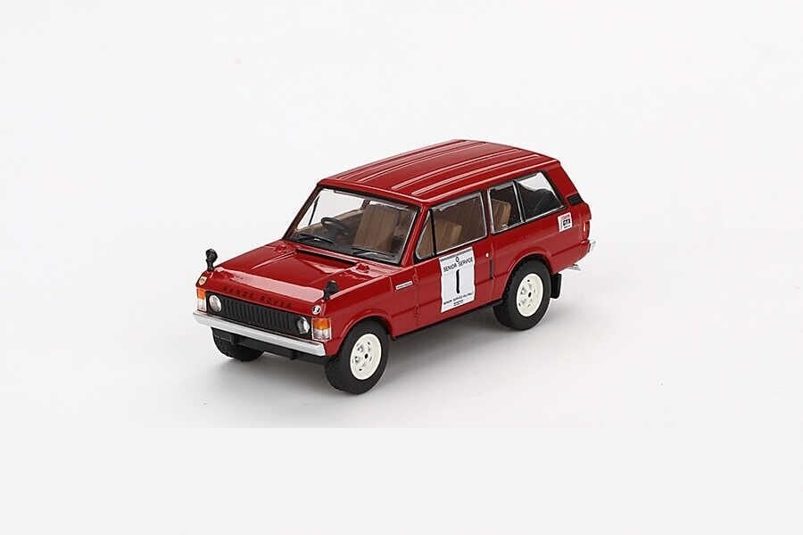 Mini GT 1/64 893 Range Rover 1971 International Hillrally Winner