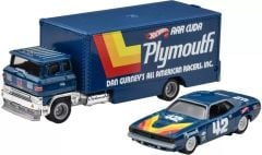 HOTWHEELS TEAM TRANSPORT 70 Plymouth AAR Cuda&SAKURA SPRINTER