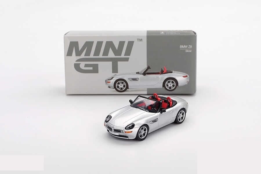 Mini GT 1/64 998 BMW Z8 Silver