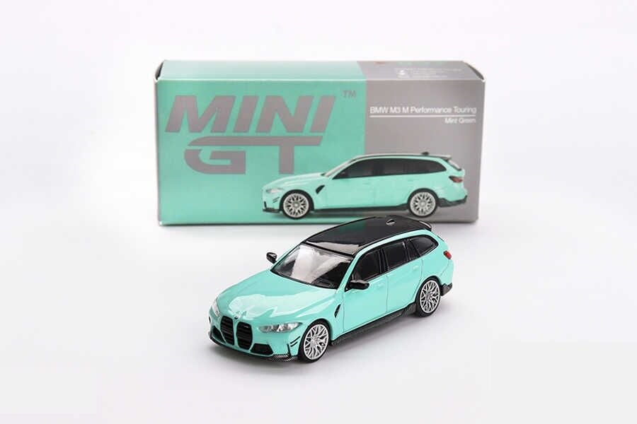 Mini GT 1/64 897 BMW M3 M Performance Touring Mint Green
