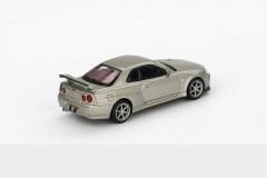 Mini GT 1/64 1003 Nissan Skyline GT-R (R34) V-Spec II Nür Millenium Jade
