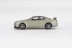Mini GT 1/64 1003 Nissan Skyline GT-R (R34) V-Spec II Nür Millenium Jade