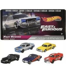 Hot Wheels Premium F&F - Fast Rewind 5 li Set - GHH19