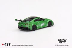 Mini GT 437 LB-Silhouett WORKS GT Nissan 35GT-RR / Apple Green