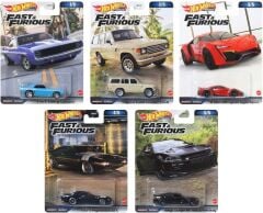 Hot Wheels Premium F&F - 5 li Set - HNW46-979B