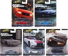 Hot Wheels Premium F&F - 2024 5 li Set - HNW46-956H
