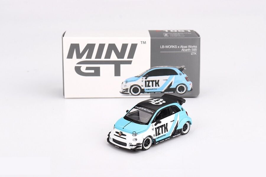 Mini GT 1/64 1051 Abarth 595 LB-WORKS x Abas Works IZTK