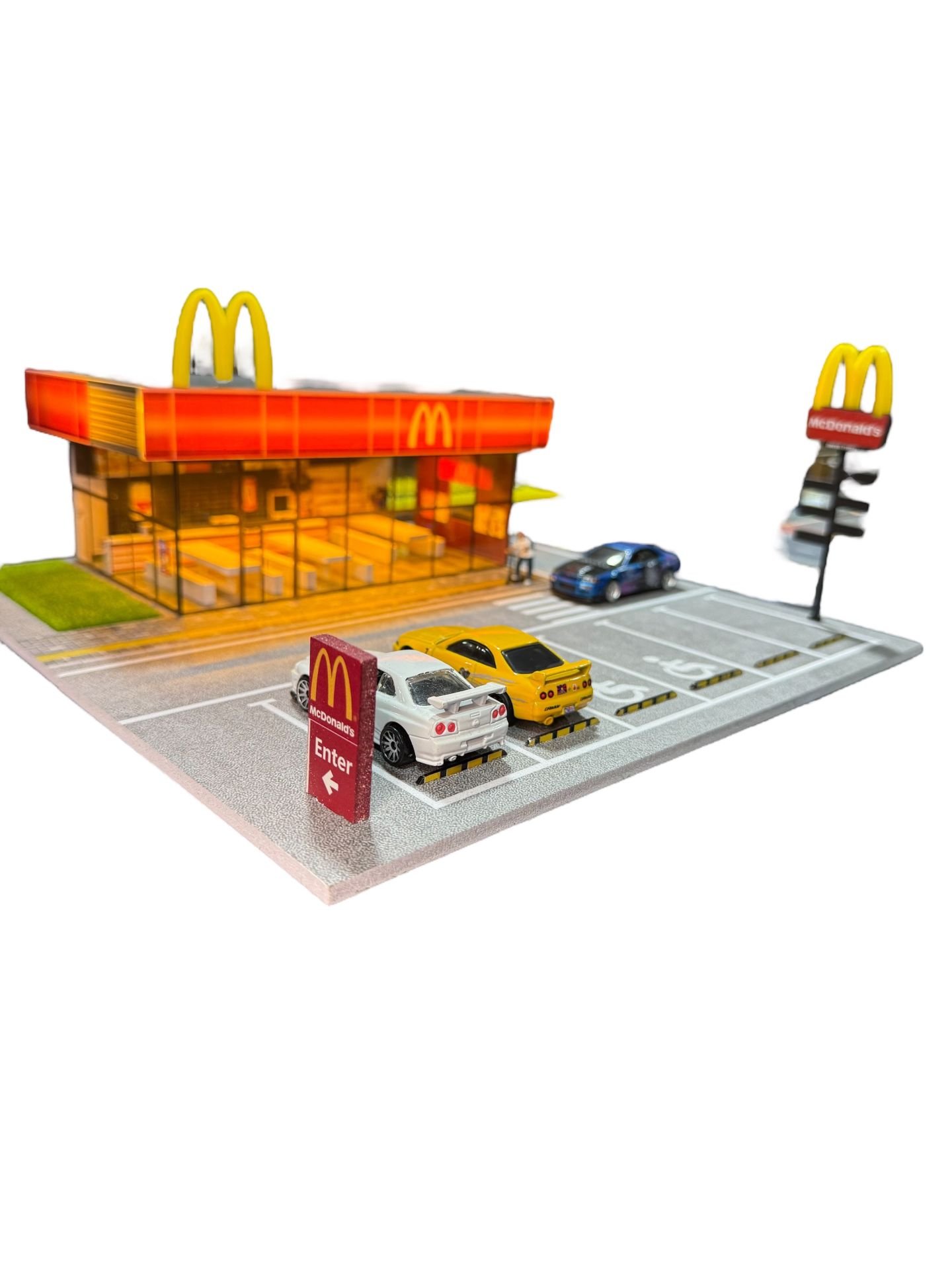 MoreArt Diorama McDnld Restorant Park Alanı