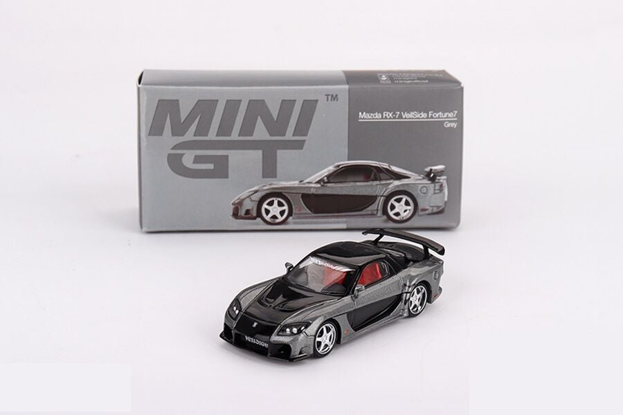 Mini GT 1/64 1057 Mazda RX-7 VeilSide Fortune Grey