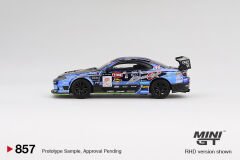 Mini GT 857 1/64 Nissan Silvia (S15) D-MAX #46 D-MAX Racing 2023 D1 Grand Prix - Blister Paket