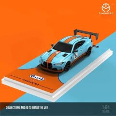 TimeMicro - 1:64 BMW M4 Motorsport - Gulf livery #6