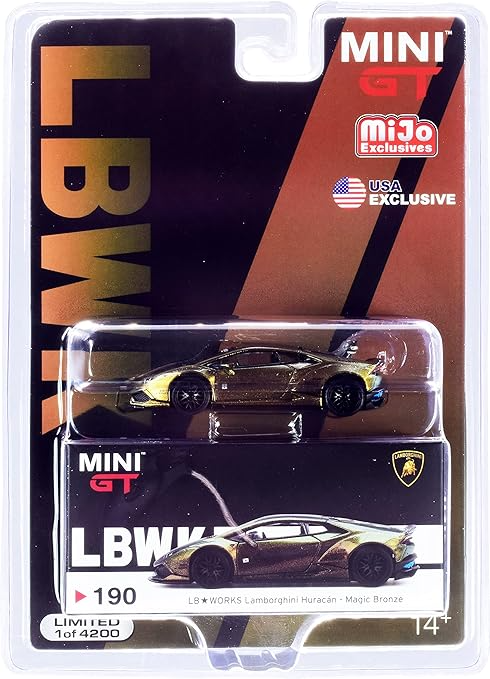 Mini GT 190 LB*WORKS Lamborgini Huracan - Blister Paket