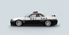 Time Micro COOL ART 1:64 Nissan Skyline GT-R R34 Police