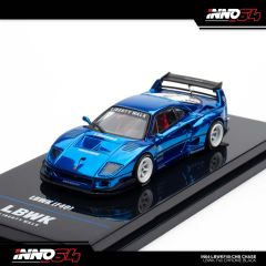 Inno 64 Models LBWK F40 Chrome Blue !!Chase Araba!!