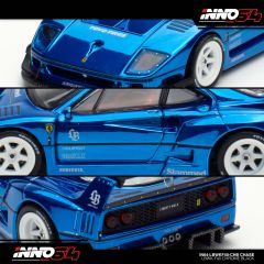 Inno 64 Models LBWK F40 Chrome Blue !!Chase Araba!!