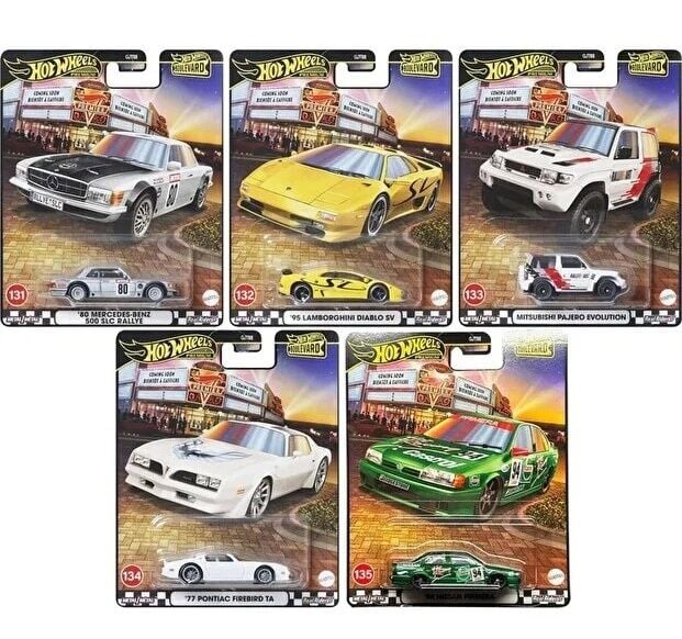 Hot Wheels Premium - Boulevard 5li Set - 131-135 - GTJ68-978D