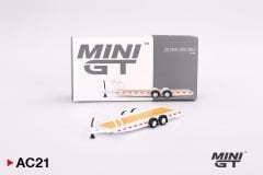 Mini GT AC21 Car Hauler Trailer Type C / White
