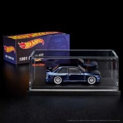 Hot Wheels  RLC 1991 BMW M3 Mavi - Akrilik Kutuda