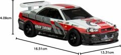 Hot Wheels Premium Pop Culture ''Gran Turismo 7'' 1:64 Nissan Skyline GT-R (BNR34)