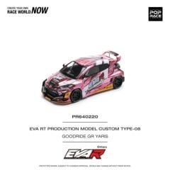 Pop Race 1/64 Eva RT Production Model Custom Type-08 Goodride GR Yarıs - PR640220
