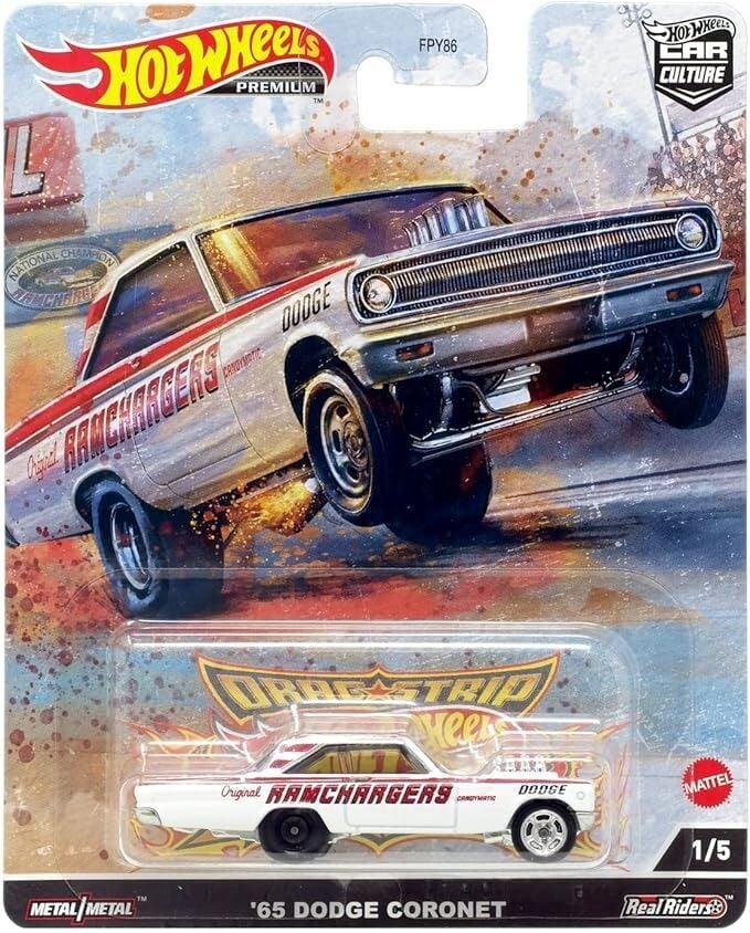 Hot Wheels Premium 1/5 - '65 Dodge Coronet