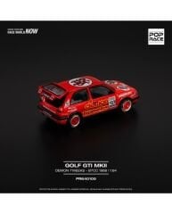 Pop Race 1/64 - Volkswagen Golf GTI MK2 Golf Team DemonTweeks BTCC 1988 - PR64-0105