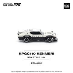 Pop Race 1/64 - Skyline KPGC110 (Kenmeri) NPA Style - PR64-0252