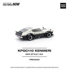 Pop Race 1/64 - Skyline KPGC110 (Kenmeri) NPA Style - PR64-0252