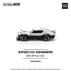 Pop Race 1/64 - Skyline KPGC110 (Kenmeri) NPA Style - PR64-0252
