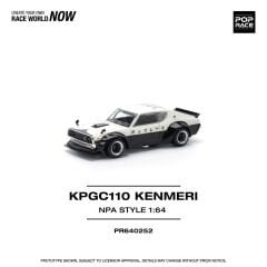 Pop Race 1/64 - Skyline KPGC110 (Kenmeri) NPA Style - PR64-0252