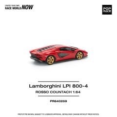 Pop Race 1/64 - Lamborghini Countach LPI 800-4 Kırmızı - PR64-0259