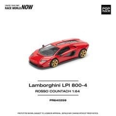 Pop Race 1/64 - Lamborghini Countach LPI 800-4 Kırmızı - PR64-0259
