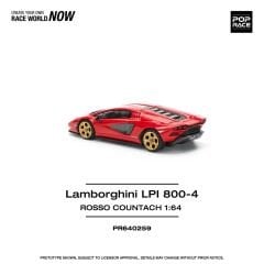 Pop Race 1/64 - Lamborghini Countach LPI 800-4 Kırmızı - PR64-0259