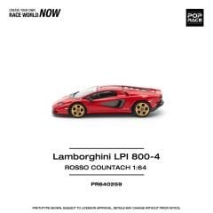 Pop Race 1/64 - Lamborghini Countach LPI 800-4 Kırmızı - PR64-0259