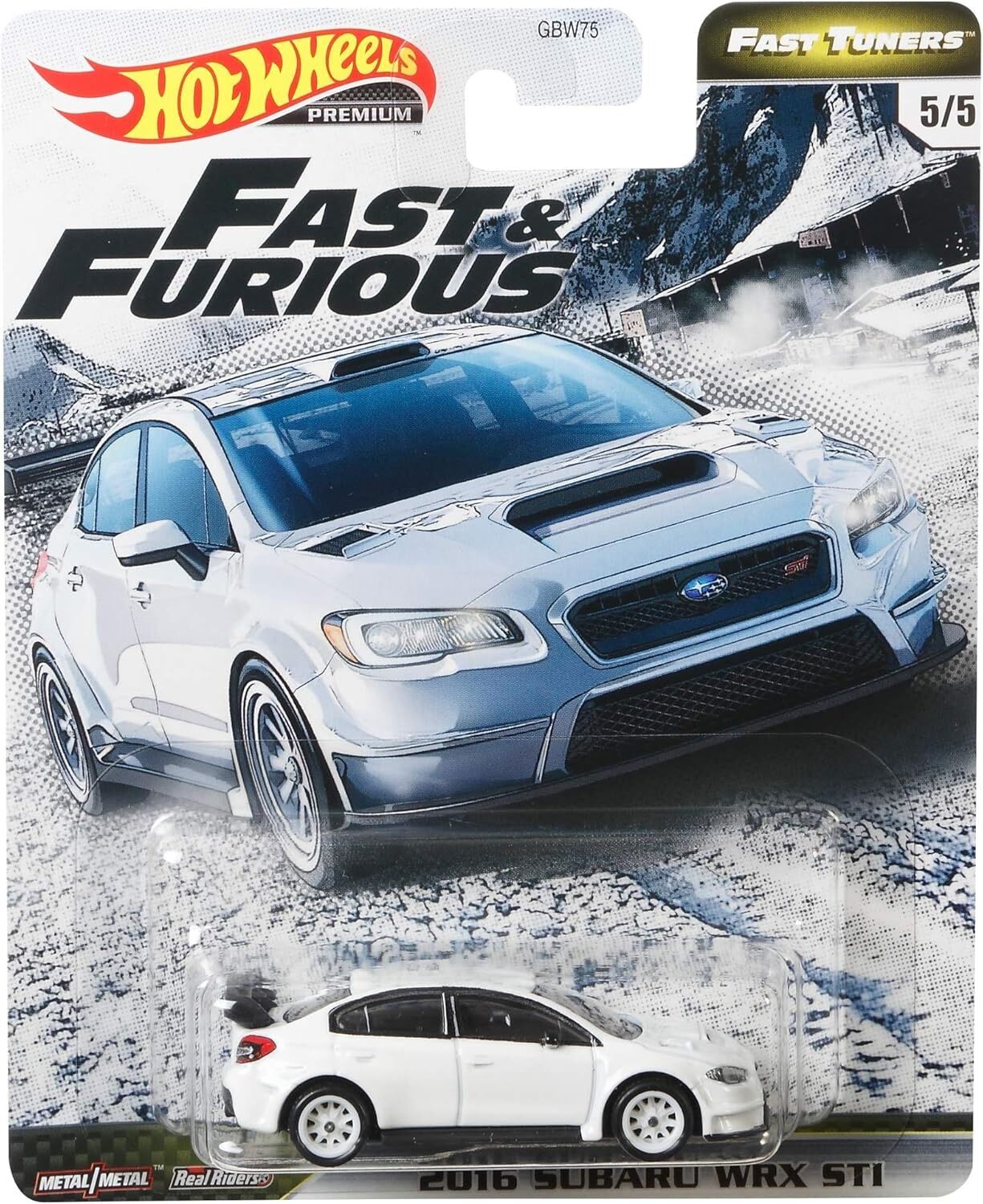 Hot Wheels Premium 2016 Subaru WRX STI