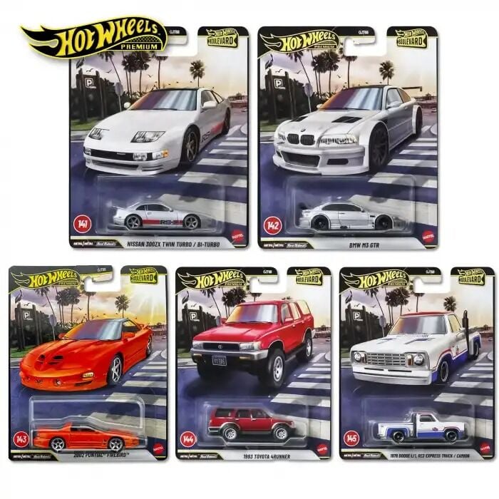 Hot Wheels Premium - Boulevard  Set (141-145) - GJT68-978F