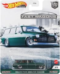 Hot Wheels Premium Fast Wagons Volvo P220 Amazon Wagon